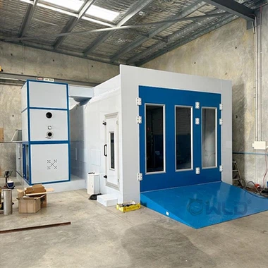 Downdraft tipo automobilių purškimo kabina Australijoje