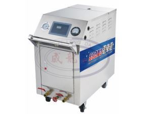 Vidaus garų dulkių siurblys. Nerūdijančio plieno ir garo